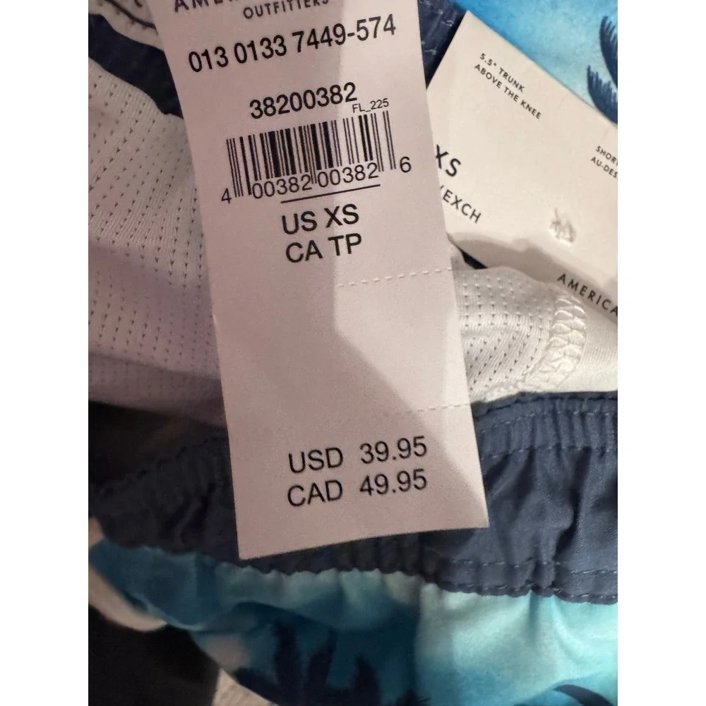 American Eagle Men's Swim Trunks New‎ with tags size xs swim shorts